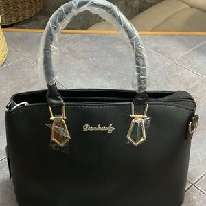 Charming Black Satchel by
